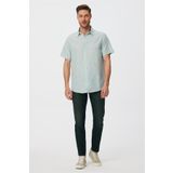 Lee Cooper Andre Erkek Dokuma Gömlek Mınt