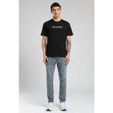 Lee Cooper Antonia O Yaka %100 Pamuk Siyah Erkek T-shirt