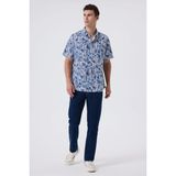 Lee Cooper Arter Erkek Dokuma Gömlek Desenli - Beyaz