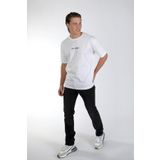 Lee Cooper Aylex Erkek %100 Pamuk O Yaka T-shirt Beyaz