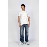 Lee Cooper Baggy Yüksek Bel Bol Kesim Düz Paça %100 Pamuk Mavi Erkek Jean Pantolon - 33 / 34