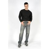 Lee Cooper Baggy Yüksek Bel Bol Kesim Düz Paça %100 Pamuk Ramon Falcon Green Erkek Jean Pantolon - 34 - 30