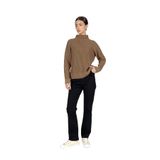 Lee Cooper Balıkçı Yaka Normal Düz Kahve Kazak Kadın 251 Lcf 241020 Pearly S