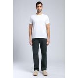 Lee Cooper Baselo Erkek %100 Pamuk O Yaka T-shirt Beyaz