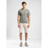 Lee Cooper Baselo Erkek Regular Fit %100 Pamuk Basic Bisiklet Yaka T-Shirt Yeşil - 10-Yeşil