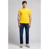 Lee Cooper Basıc Erkek Polo Yaka Pike T-Shirt Sarı - M - 02-Sarı