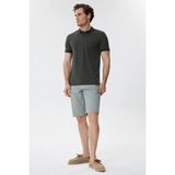Lee Cooper Bernard Erkek %100 Pamuk Polo Yaka T-Shirt Olive - 10-Yeşil