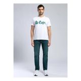 Lee Cooper Bisiklet Yaka Beyaz Erkek T-Shirt 252 LCM 242001 LONDONLOGO BEYAZ-Y