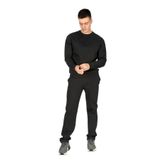 Lee Cooper Bisiklet Yaka Siyah Sweatshirt, 2XL, 251 LCM 241030, SİYAH, erkek