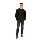 Lee Cooper Bisiklet Yaka T-Shirt, M, 5003185871, Siyah, Erkek