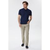 Lee Cooper Bobby Erkek %100 Pamuk Polo Yaka T-Shirt Açık Lacivert - 004-Mavi