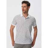 Lee Cooper Bobby Erkek %100 Pamuk Polo Yaka T-Shirt Beyaz