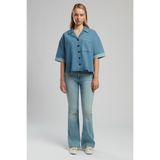 Lee Cooper Boho Kadın Jean Gömlek Denim