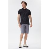 Lee Cooper Bradley Erkek %100 Pamuk Polo Yaka T-Shirt Siyah