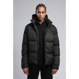 Lee Cooper Bruce Erkek Dik Yaka Şişme Mont Siyah - XL