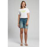 Lee Cooper Bund 1 Kadın %100 Pamuk Jean Şort Denim
