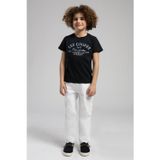 Lee Cooper Cardiff Erkek Çocuk %100 Pamuk T-Shirt Lacivert