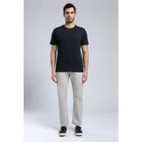 Lee Cooper Conroy Erkek %100 Pamuk O Yaka T-Shirt Lacivert - XL - 004-Mavi