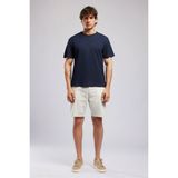 Lee Cooper Conroy Erkek Regular Fit %100 Pamuk Baskılı Bisiklet Yaka T-Shirt Mavi - 004-Mavi