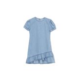 Lee Cooper Cordella 1 Kız Çocuk %100 Pamuk Jean Elbise Light Blue