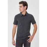 Lee Cooper Daker Erkek Polo Yaka T-Shirt Antrasit - 095-Gri
