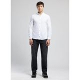 Lee Cooper Darell Slim%100 Pamuk Klasik Yaka Gömlek, M, 262 LCM 241001, BEYAZ, Erkek