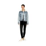 Lee Cooper Denim Ceket, M, 5003203484, Mavi, Kadın