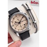 Lee Cooper Deri Kordon İç Fonksiyonları Aktif 5 Atm Suya Dayanıklı Erkek Kol Saati ELC.08331.331 DLC.08331.331