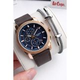 Lee Cooper Deri Kordon Iç Fonksiyonları Aktif 5 Atm Suya Dayanıklı Erkek Kol Saati ELC.08331.492 - Standart