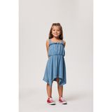 Lee Cooper Elsa Kız Çocuk Jean Elbise Denim - Mavi - 6