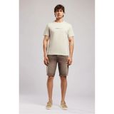 Lee Cooper Elvıs Erkek Regular Fit %100 Pamuk Baskılı Bisiklet Yaka T-Shirt Beyaz - XL