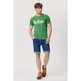 Lee Cooper Elyo 3 Erkek Jean Şort Denım