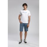 Lee Cooper Elyo 7 Erkek Jean Şort - 29 - Mavi