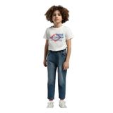 Lee Cooper Erkek Çocuk Normal Bel Jean Pantolon, 6 Yaş, 252 LCB 121003, BENITA MID BLUE, Erkek Çocuk