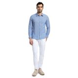 Lee Cooper Erkek Gömlek 252 LCM 241006, Mavi, 2XL