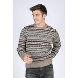 Lee Cooper Erkek Mudeso O Yaka Triko Kazak 241053 Bej