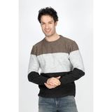 Lee Cooper Erkek Sage O Yaka Triko Kazak 241056 Vizon-Gri-Füme - XL - Vizon - Gri