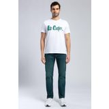 Lee Cooper Erkek T-Shirt 252 LCM 242001, Beyaz, M