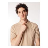 Lee Cooper Erkek Twıns 1 Pike Polo Yaka T-Shırt 242025 K. Bej S