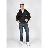 Lee Cooper Ewan Erkek Kapüşonlu Polar Mont - Siyah