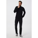 Lee Cooper Farrıs Erkek Patlı Sweatshırt Siyah