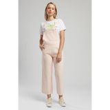 Lee Cooper Flowers Kadın Dokuma Salopet Pudra