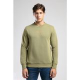 Lee Cooper Frose Erkek O Yaka Sweatshirt Açık Haki