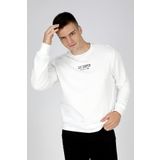 Lee Cooper Frose Erkek O Yaka Sweatshirt Beyaz