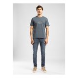 Lee Cooper Füme Erkek Regular Fit Logo Baskılı T-Shirt 262 LCM 242012 DESAVY TAŞ