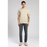 Lee Cooper Gael Erkek O Yaka T-Shirt Bej - M - Beyaz