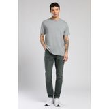 Lee Cooper Gael Erkek O Yaka T-Shirt Gri - 095-Gri