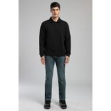 Lee Cooper Gale Erkek Polo Yaka Sweatshırt