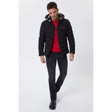 Lee Cooper Glory 241 LCM 232004 Siyah Erkek Mont