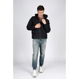 Lee Cooper Glory Erkek Kapüşonlu Şişme Mont Lacivert - 2XL